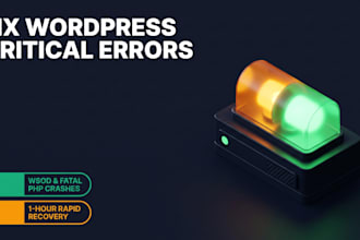 fix wordpress critical error, wsod, and fatal PHP errors