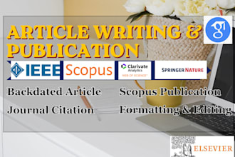 write and publish scopus backdate article citation, google scholar publication