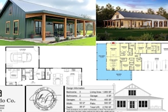 be your architect for barndominium permit floor plans and pole barn home designs