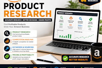do amazon product research and competitor analysis