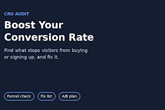 boost your website conversion rate with a cro audit