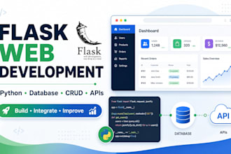 build or add features to your flask web app