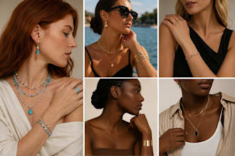 create ai jewelry photography and product photography for your brand