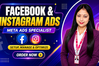 setup and manage facebook instagram ads for leads and sales