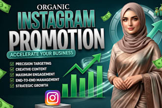 do organic instagram growth, marketing and reels promotion with hashtag strategy
