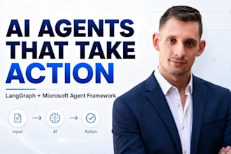build custom ai agents with langgraph and microsoft agent framework