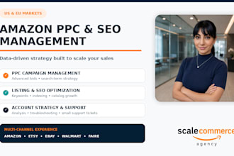 be your amazon fba, PPC and marketplace strategy consultant