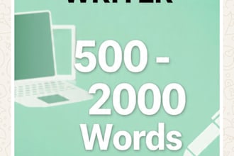 write SEO blog article