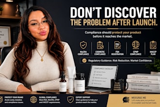 handle mocra, cosmetic compliance, fda registration, haccp and cpnp