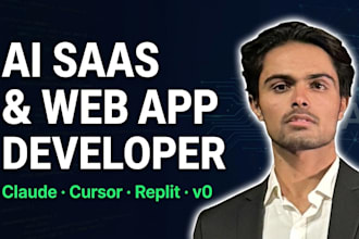 build your ai saas platform or vibe coded web app using ai tools