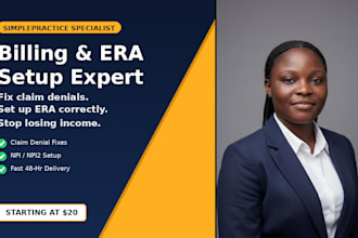 set up and fix your simplepractice insurance billing and era setup