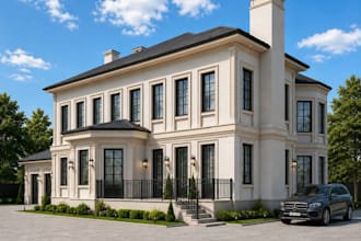3d modeling architecture with 3d max and vray