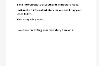 write a commission for you