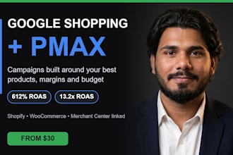 set up google shopping and performance max campaigns for shopify