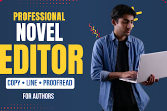 ghostwrite, copy edit, proofread and format your novel