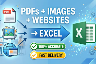 extract data from pdfs to excel accurately