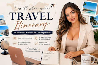 travel itinerary plan a researched personalized for your dream vacation
