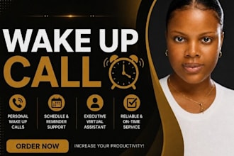 be your personal wake up call, alarm, reminder and accountability assistant