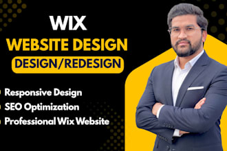 build or redesign your wix website or wix studio site