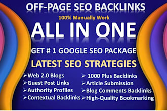 do monthly off page SEO link building