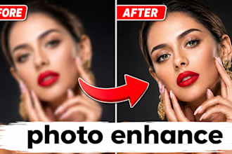 fix blurry photos, enhance, sharpen, and upscale photos