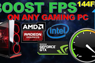 optimize your PC, remove lag, boost fps, and fix stuttering
