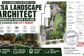 tx fl ca pa ma ga nj USA landscape architecture site plan design