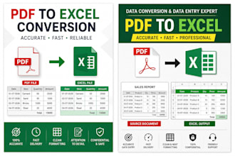 convert pdf to excel, pdf to word