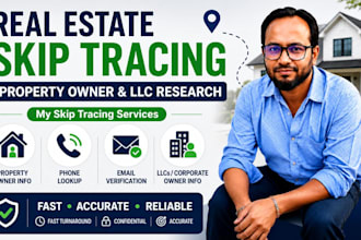 do real estate skip tracing and llc skip tracing