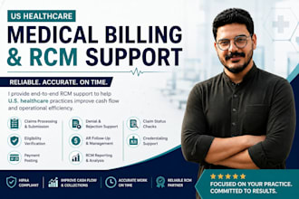 provide US healthcare medical billing and rcm support