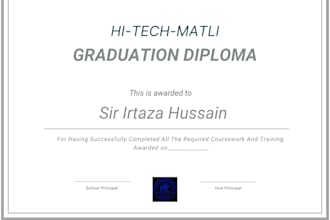 design professional certificates,diplomas and award certific