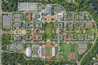 design professional campus maps, university maps and wayfinding plans