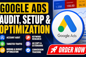 audit and optimize your google ads account ads campaign ppc audit