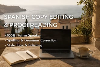 proofread and edit your spanish text