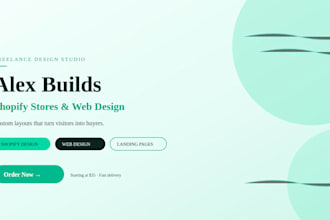 design a custom shopify store that converts