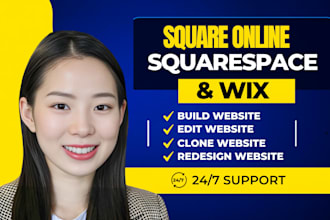 build square online website squarespace landing page wix website redesign square