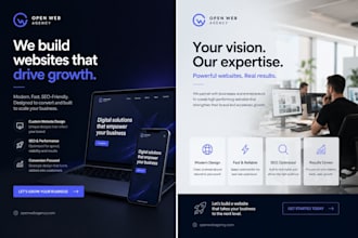 modern website, business website logo, graphic desing