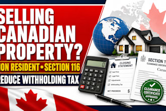 file canada non resident property tax return cra section 116 clearance