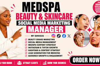 be your med spa social media manager for aesthetic clinic marketing