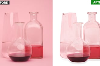 do professionally  glass products transparency