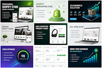 build shopify store design, shopify ecommerce website online store