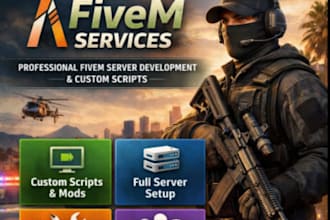 setup, fix and optimize your fivem server for esx, qbcore or qbox, fivem script