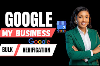 do bulk gmb profile verification for a real or virtual address for any business