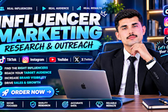 do influencer research and outreach for influencer marketing