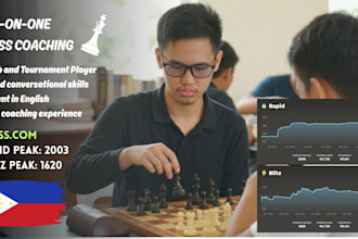 teach you chess and help you feel good with your games