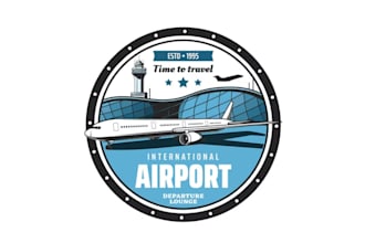 do outstanding aviation, airline travel branding logo
