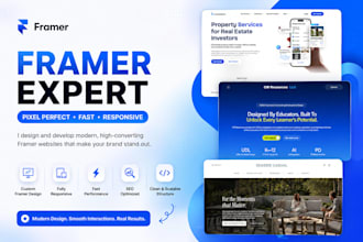 build a professional framer website