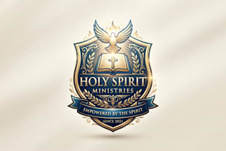 design a meaningful holy spirit logo for your ministry