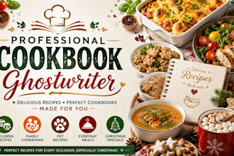 be kids cookbook ghostwriter
