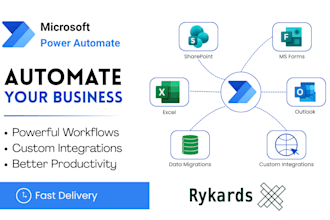 create microsoft power automate workflows with custom integrations